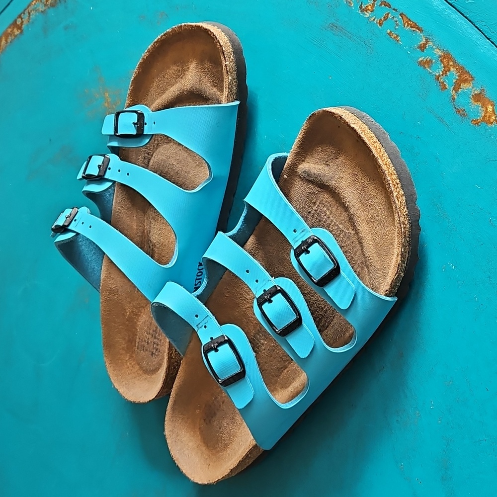 Birkenstock Blue Sandals - Picture 3 of 15